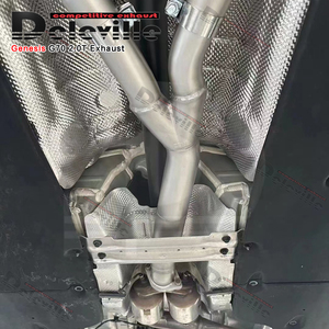 צינור פליטה לרכב לג'נסיס G70 2.0T 2017-2023 ביצועי מערכת פליטה לרכב מירוץ בריחה משתיק קול פליטה קטבק - Product Image 5