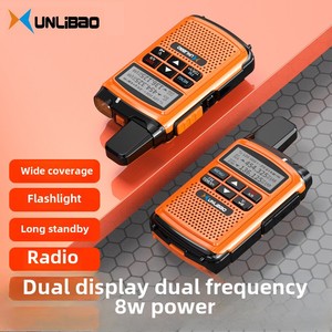 Công suất cao ngoài trời Analog Walkie Talkie không thấm nước nhỏ cầm tay hai chiều <span class=keywords><strong>Radio</strong></span> tùy chỉnh sạc cho khách sạn khu vực miền núi - Product Image 2