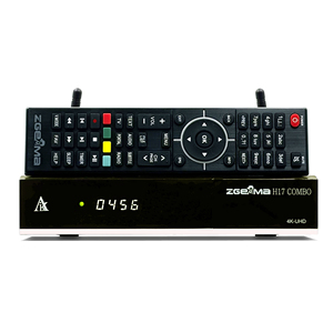 Receptor de TV satelital ZGEMMA H17COMBO 4K DVB S2X + DVB T2/C equipado con sistema operativo Enigma2 Linux - Product Image 2