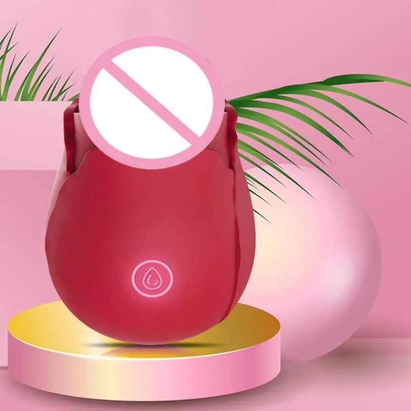 Vibrador rosa para mujeres, venta al por mayor, estimulador de clítoris con logotipo personalizado, juguetes para adultos, vibrador de succión rosa