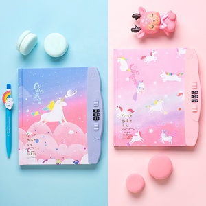 A5 Diary <strong>Notebook</strong> Number <strong>Code</strong> Lock Diary Book Journal <strong>Notebook</strong> with Password Lock
