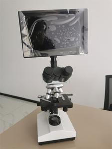 M107SM最强大的清晰图像生化多用途显微镜，带10英寸大屏幕和USB端口 - Product Image 3