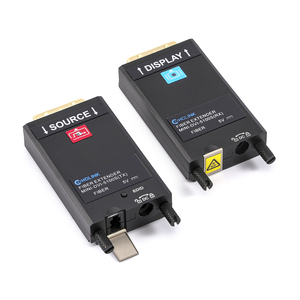Mini convertidor de fibra 4K DVI Transceptor óptico de video Ultra HD con entrada de alimentación de audio estéreo externo de 5V - Product Image 4