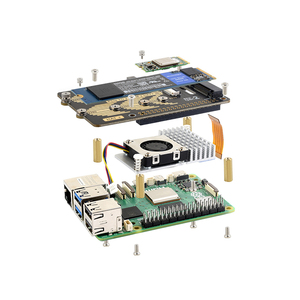 Raspberry Pi 5 Dedicated Pcie to M.2 Erweiterungs karte, Nvme-Festplatten protokoll, Dual-Channel-Hochgeschwindigkeits-Lesen und Schreiben - Product Image 4