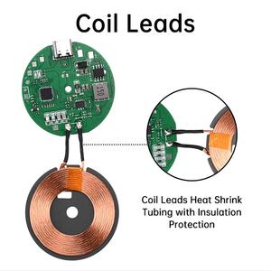 5-30V入力ワイヤレス充電モジュール5W/10W/15W/20W自動識別車ワイヤレス充電モジュールFODをサポート - Product Image 5