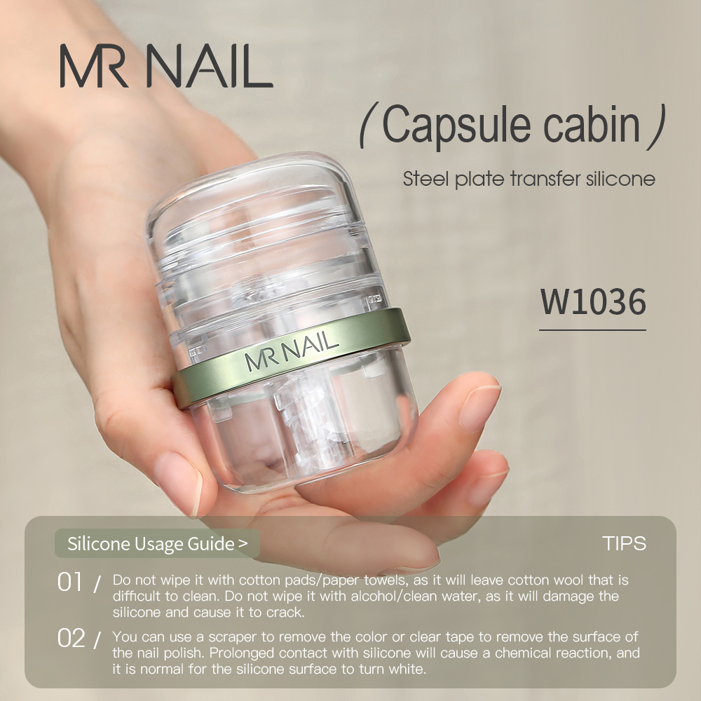 Gel de silice de transfert pour compartiment à capsules W1036