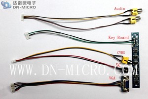 Inolux-placa controladora de entrada de señal CVBS y VGA, buena calidad, 10,1 pulgadas, lcd