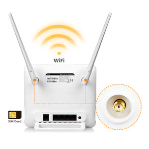 新しいCat64Gルーターサポートヨーロッパアフリカ中東ラテンアメリカセルラーネットワークデュアルバンドWiFi4Gルーター (SIMカード付き) - Product Image 1