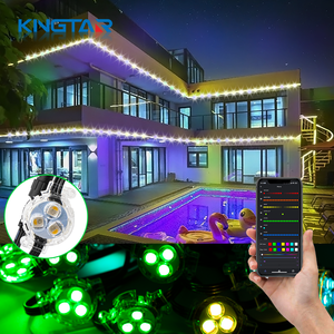 30mm LED piksel ışık 12V UCS2904 RGBW programlanabilir kalıcı ışık noel ışığı - Product Image 6