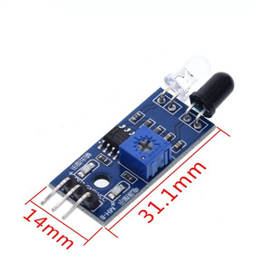 Smart Electronics IR-Infrarot-Hindernis vermeidung sensor modul Smart Car Robot 3-Draht Reflective Photo electric Neu
