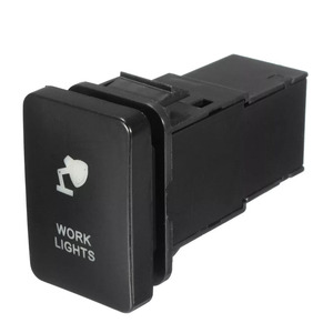 Deniz RV Offroad araçlar için ledli basmalı düğme anahtarı SPST Toyota anahtarı ile su geçirmez 12V açma-kapama kablo kiti - Product Image 5