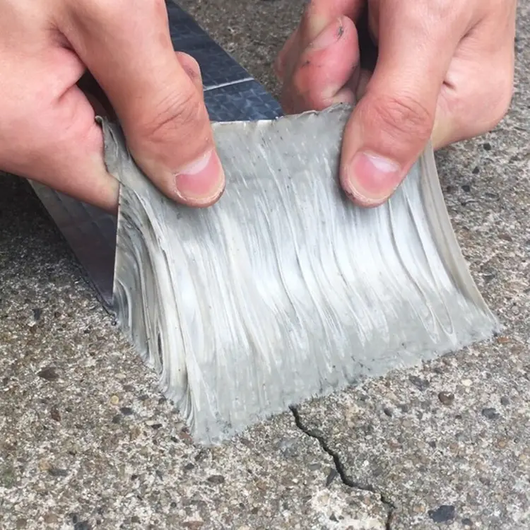 Aluminium folie Butyl SBS Naht versiegelung sband Anti Regen wasserdicht Modifiziertes Bitumen Professional Membran