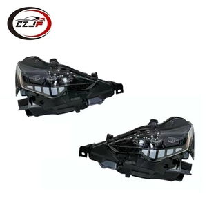 CZJFรถอุปกรณ์เสริมกันชนกระจังหน้าLEDไฟหน้าสําหรับLexus IS IS250 IS300 IS350 2013 2014 2015 2016 อัพเกรด 2021 รุ่น - Product Image 1