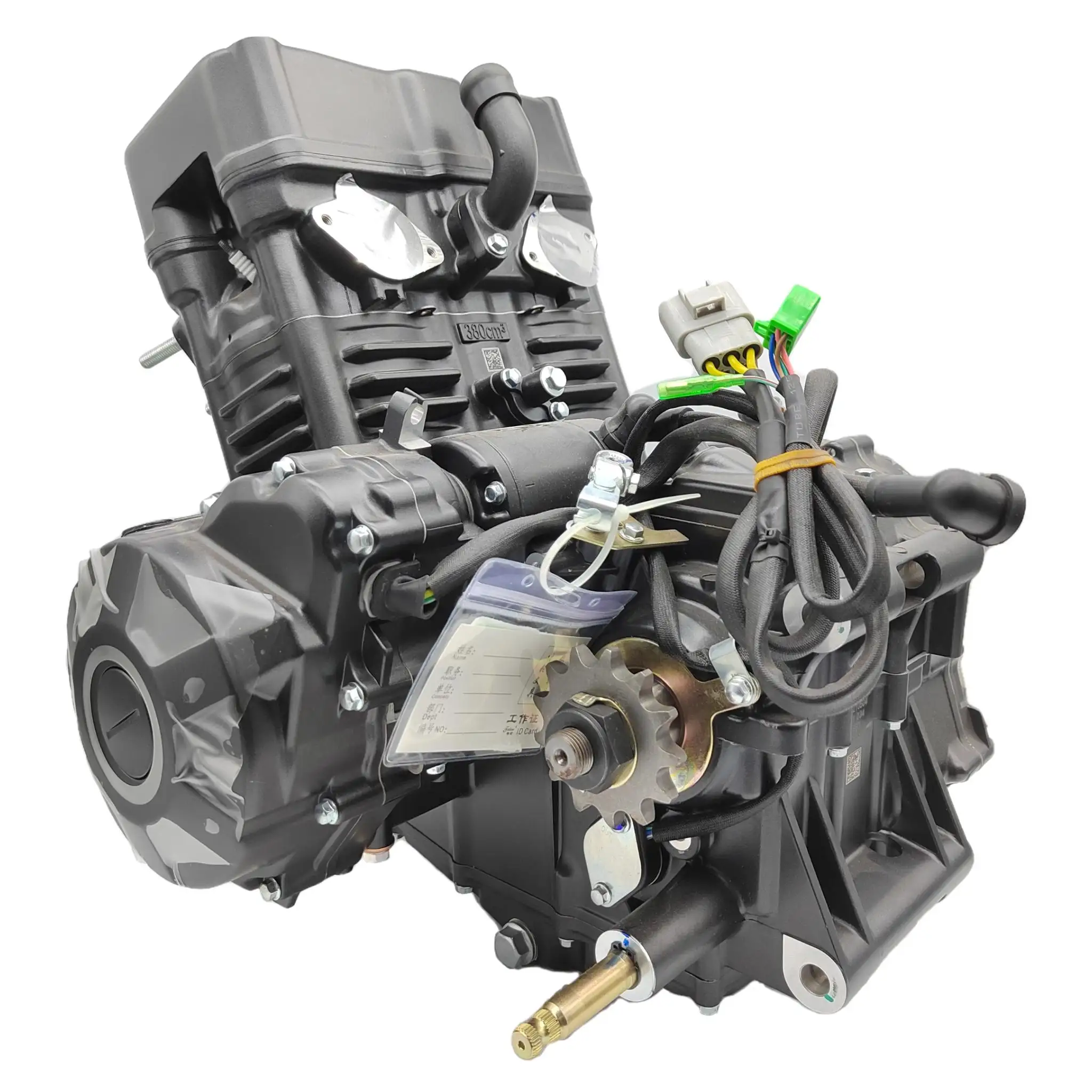 Zongshen-ensemble moteur Tc380cc deux cylindres refroidi à l'eau, moteur 380cc pour Honda