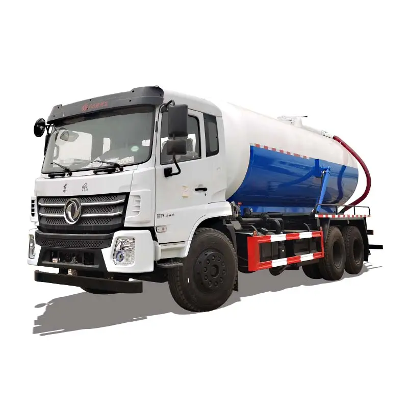 20000 liters new or used Chinese brand Dongfeng 6x4 wastewater transport vacuum truck sewage suction