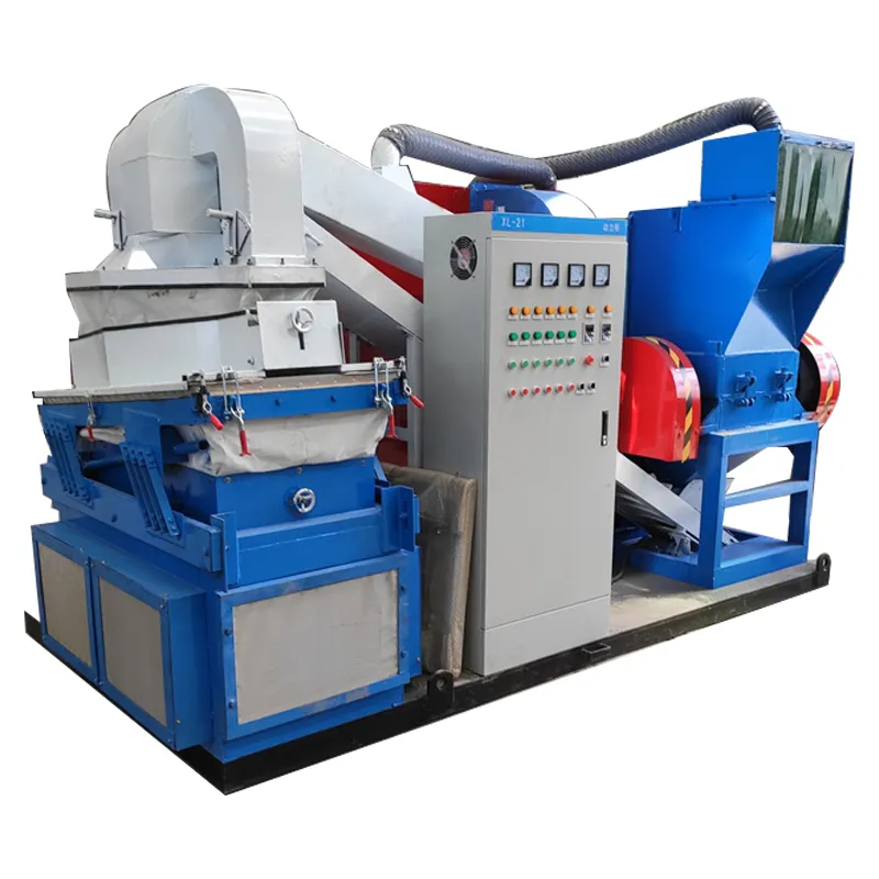 Schrott Kupferdraht verarbeitung Recycling maschine Kunden spezifischer Kupferdraht granulator Kupferdraht granulator und Separator