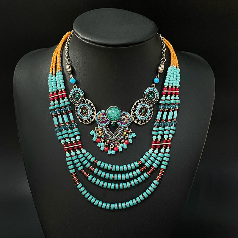 Conjunto de collar (puede ser encaje en la frente)