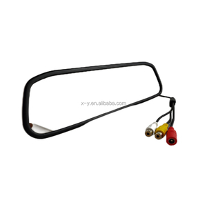 2 entradas de vídeo Monitor de espejo retrovisor de coche universal de 4,3 pulgadas con montaje de clip - Product Image 4