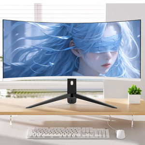 34 inç Lcd monitör 144Hz 165 Hz 180Hz bilgisayar ekranı 4K kavisli ekran oyun monitörü - Product Image 1