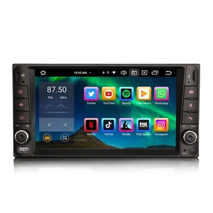Erisin ES8512C <strong>7</strong> Inch Android 12.0 IPS Wireless CarPlay 4G DSP LTE Slot Car Player for Toyota Corolla RAV4 Terios