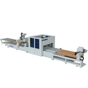 4x8 pies 1325 Tipo lineal Cambio automático de herramienta (ATC) Enrutador de madera CNC Máquina CNC rotativa de anidación con descuento con motor de núcleo Carpintería - Product Image 5