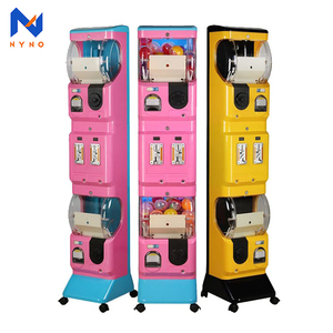 Promosyon elektrik sikke işletilen Gacha çocuklar için otomat klasik iki katmanlı oyuncak kapsül makinesi - Product Image 3