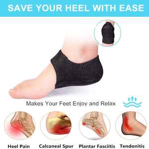 Plantar fasciitis ג 'ל עקב מגנים עקב כאבים אככילס דלקת גידים מגיני ג' ל עקב כוסות כרית תמיכה - Product Image 4