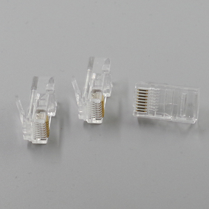Rj45 8P8C bảo vệ STP FTP CAT5e <span class=keywords><strong>CAT6</strong></span> mạng Ethernet ABS IP55 nam Modular cắm cat6A kết nối - Product Image 2