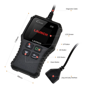 Launch CR319 Read Codes Enhanced On-boardmonitor Test Obdii Full Function Universal Scan Tool <strong>Scanner</strong> for Car Diagnostic Tool - Product Image 6