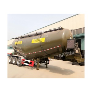 3 Axle 40 <strong>50</strong> 60 <strong>Ton</strong> Powder Tank Concrete Mixer Bulk <strong>Cement</strong> Tanker Trailer