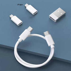 聚焦6合1多端口多功能Usb C数据线套件60w快速充电电话适配器充电电缆套件 - Product Image 5