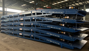 Mobile Boarding Bridge Manual Hydraulic Boarding Platform Logistics Container <strong>Unloading</strong> Platform