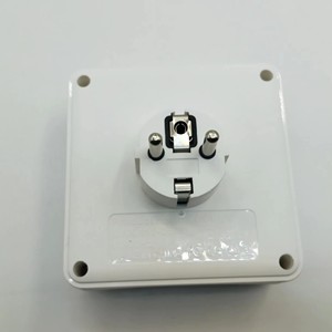 欧洲标准插座适配器，多功能插座，带2个USB插座和C型 - Product Image 5