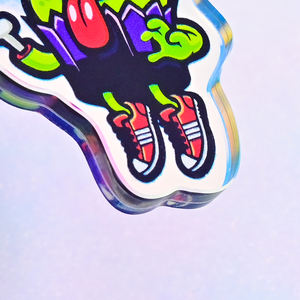 Tùy chỉnh thiết kế nhựa mini dễ thương Kawaii Acrylic phim hoạt hình Keychain Juno quyến rũ <span class=keywords><strong>Keyring</strong></span> Móc chìa khóa túi quyến rũ bán buôn tùy chỉnh - Product Image 3