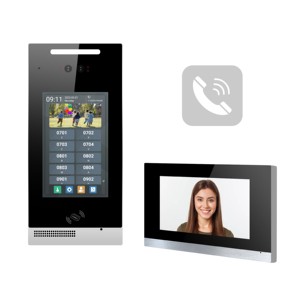Intercomunicador Poe puerta teléfono Multi apartamento TUYA Android 8 pulgadas intercomunicador Smart Video TCP/IP sistema de vídeo hogar con cable/WiFi seguridad - Product Image 2