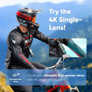 Yeni Insta360 X3 su geçirmez 360 eylem kamera ile 1/2 "48MP sensörleri, 5.7K 360 aktif HDR Video 4K tek Lens - Product Image 3