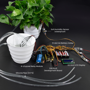 KS0549 Keyestudio Kit di irrigazione elettronico fai-da-te per Arduino starter STEM progetti kit fai da te elettronico kit componenti elettronici - Product Image 2