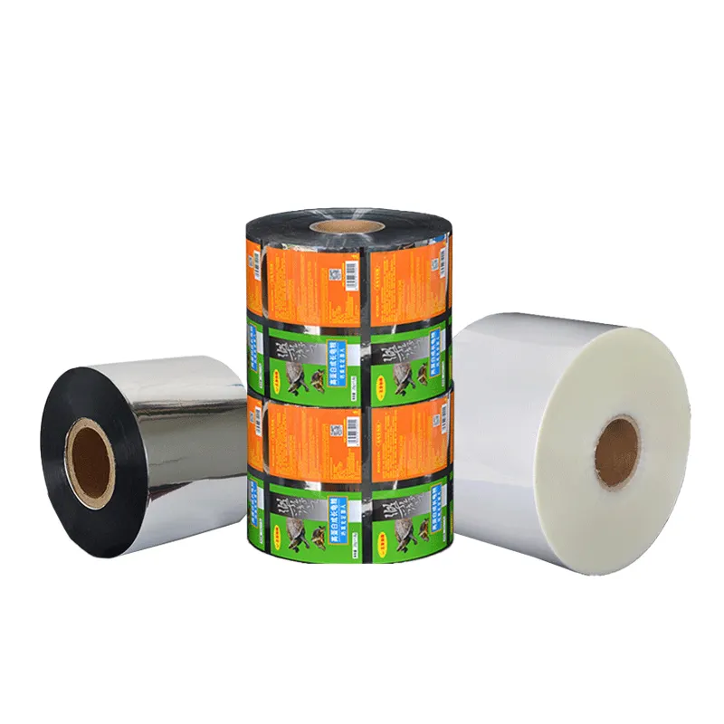 Custom Print High Quality 35mm food grade plastic mylar Foil laminating packing film roll