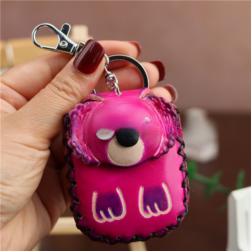 colorful Koala - rose red