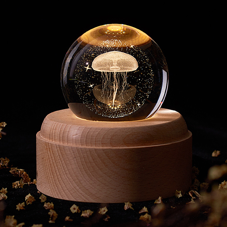 Boule de cristal de méduse