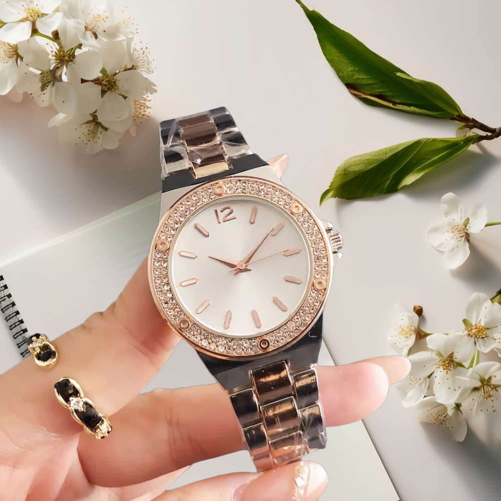 Silver rose gold