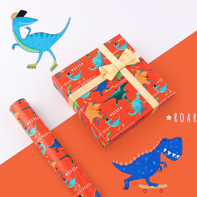 Dinosaure orange