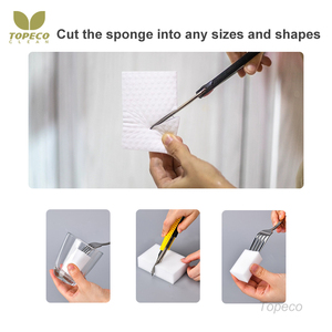 Topeka Miếng Tẩy Rửa Số Lượng Lớn Miếng Bọt Biển Melamine Ma Thuật Bọt Biển Melamine Để Làm Sạch Bát Đĩa Miếng Bọt Biển Ma Thuật Màu Trắng Nặng - Product Image 6