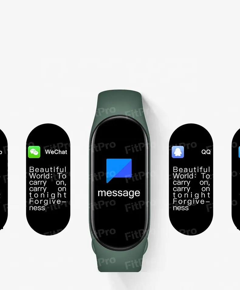 2023 M7 M3 M4 M5 M6 Smart Band Fitness ip67 impermeabile frequenza cardiaca monitoraggio della pressione sanguigna monitoraggio del sonno m6 Smart Watch
