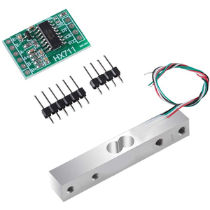 Tragbare elektronische Küchen waage mit 1//20kg Wäge zelle und HX711 ADC-Modul für den Heimgebrauch Kompatibel mit für Arduino - Product Image 1