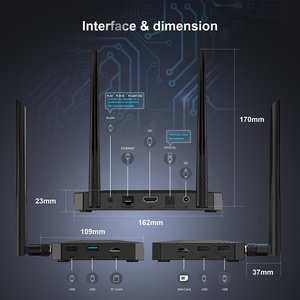 WF Tvbox Factory A007 Amlogic S905X3 8K Android 9.0 Video <strong>Decoding</strong> Android <strong>Linux</strong> Debian 4GB 32GB 4G LTE Media Player Tv Box - Product Image 2