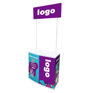 工厂价格促销台展示零售便携式展览展示促销台广告表 - Product Image 1