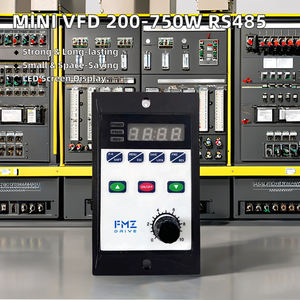 220V 750W Mini VFD MCU Controlador de motor digital Convertidor de frecuencia Entrada de 1 fase Salida de 3 fases para aplicación de ventilador - Product Image 6