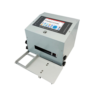 Impresora de inyección de tinta TIJ estática de escritorio completamente automática, Mini impresora de imagen de texto de código de barras y código QR para impresión de fecha de etiquetas de Metal - Product Image 1