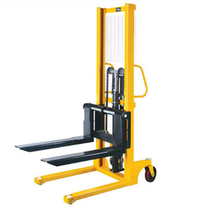 High Quality Manual Forklift C-beam 2 Tonnes Rise 1.6M <strong>Loading</strong> and <strong>Unloading</strong> Truck Stacker <strong>Pallet</strong> Trucks - Product Image 3